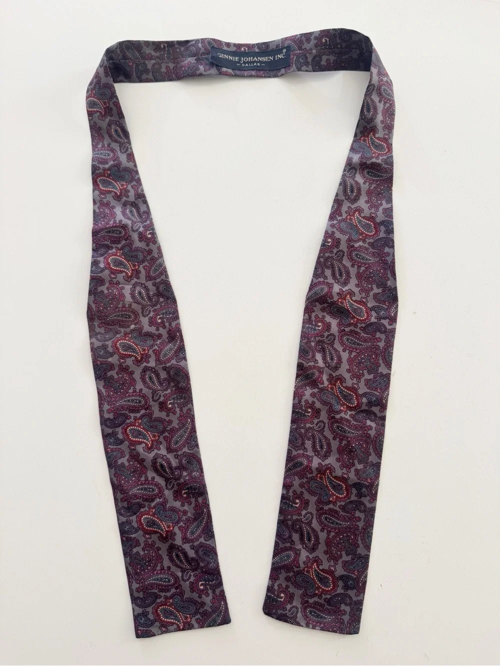 Vintage Ginnie Johansen Inc. Silk Neck Scarf